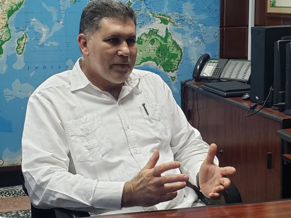 Ministro del Comercio Exterior y la Inversión Extranjera, Oscar Pérez-Oliva. Foto: Maricela Recaséns Ministro del Comercio Exterior y la Inversión Extranjera, Oscar Pérez-Oliva. Foto: Maricela Recaséns