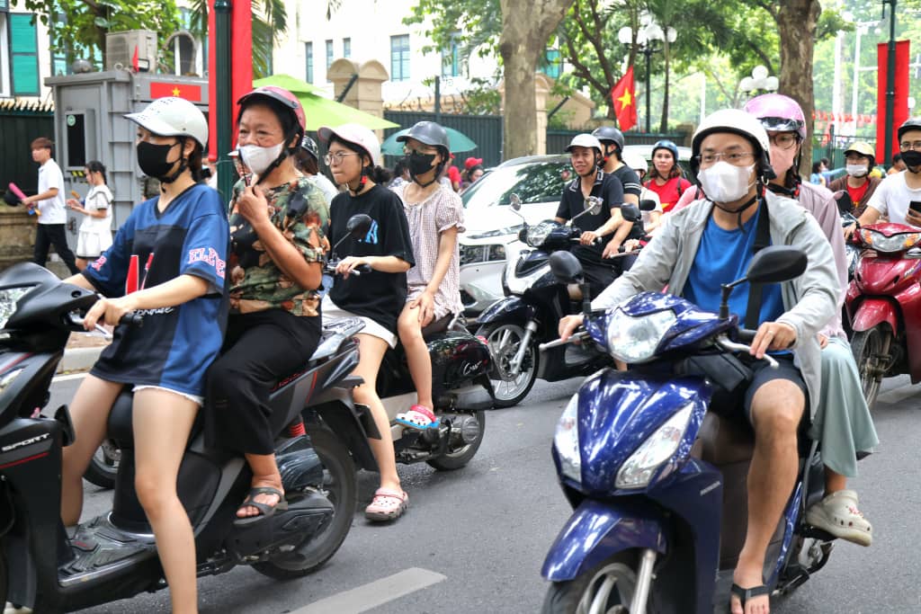Festejos por 80 aniversario de la independencia de Vietnam desbordan a Hanoi. Foto: Alejandro Azcuy Domínguez.