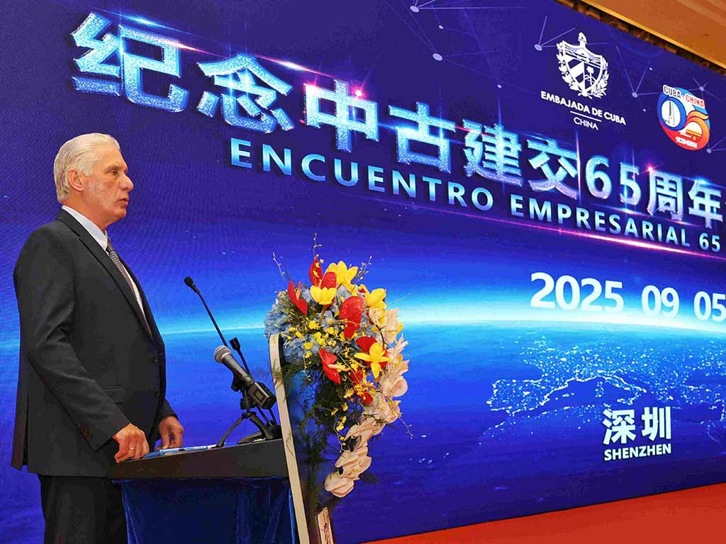 Díaz-Canel dialoga con empresarios de China interesados en Cuba Díaz-Canel dialoga con empresarios de China interesados en Cuba